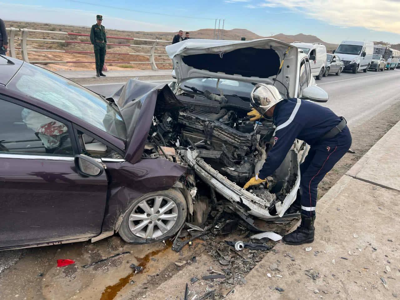 06 personnes ont été blessées dans un accident de la route dans cet état