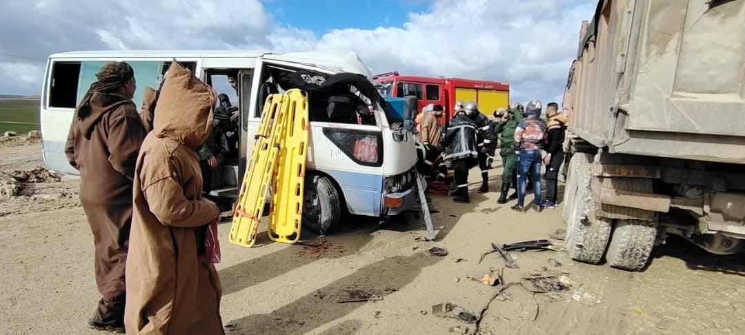 13 blessés dans un accident de la route à Tissemsilt