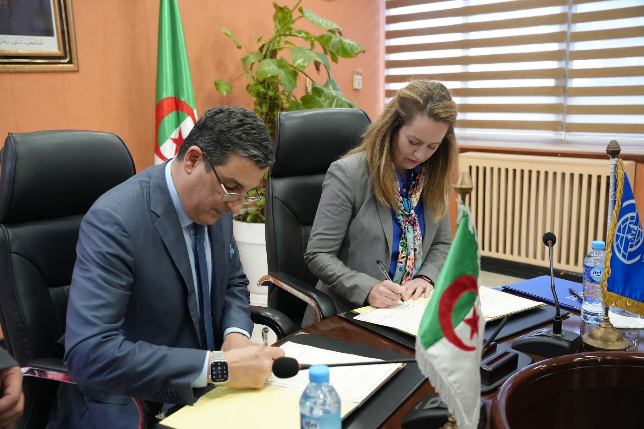 Signature d'un protocole d'accord entre le ministère de la Santé et l'Organisation internationale pour les migrations