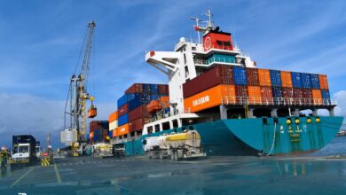 En images : La première opération de « transbordement » au port de Jin Jin à Jijel