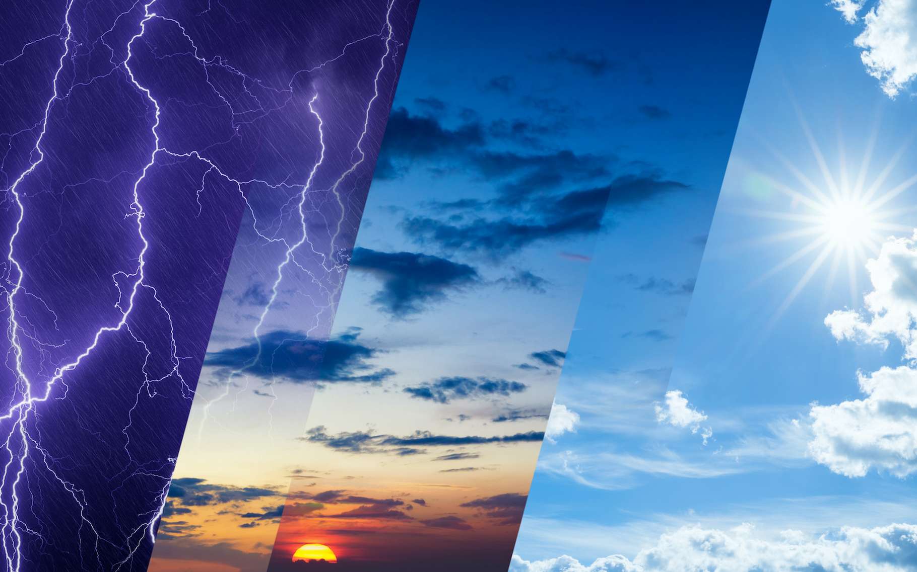 Conditions météorologiques dans ces États aujourd'hui et demain