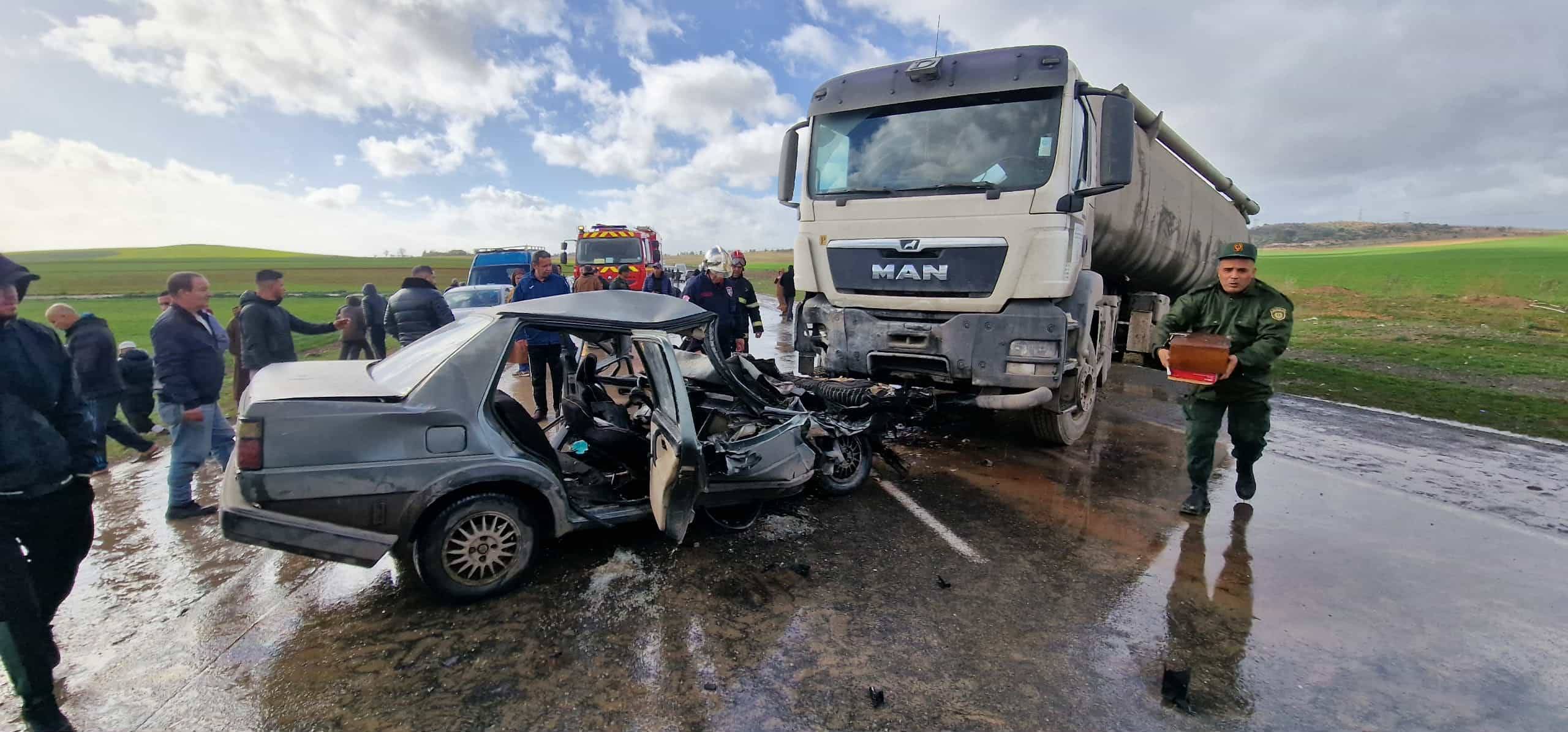 Deux personnes ont été tuées dans un violent accident de la route à Bouira