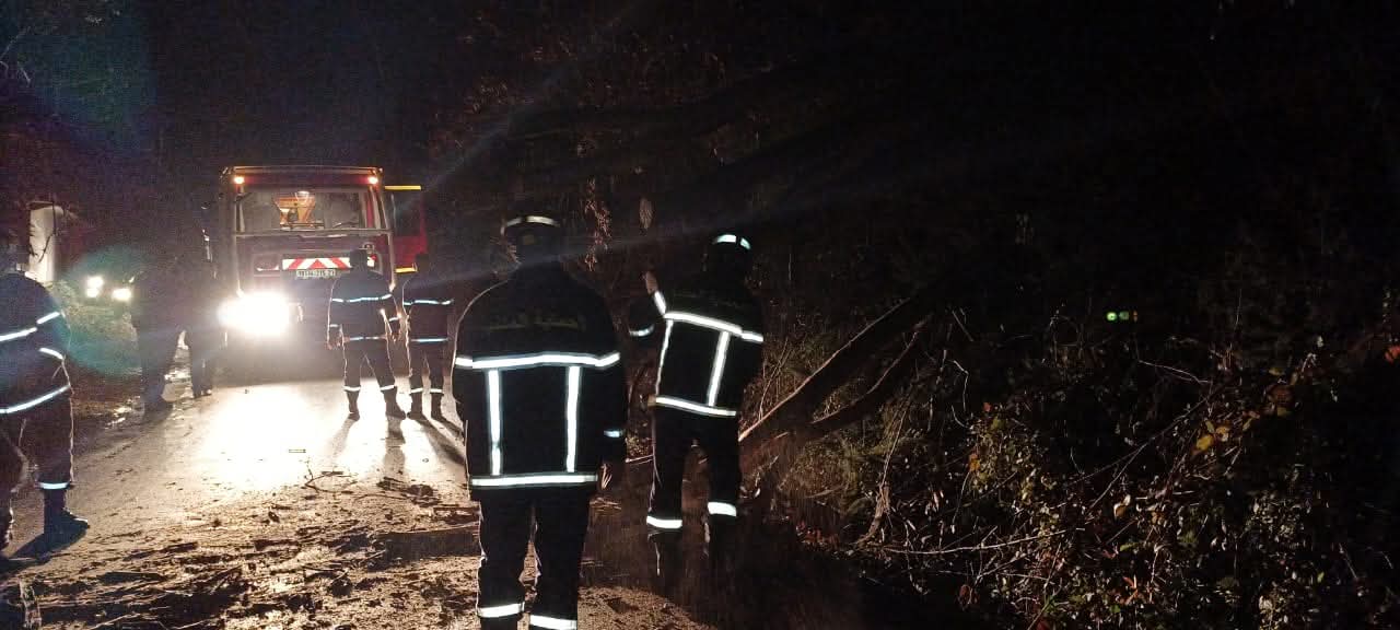 Fluctuations météorologiques...la situation générale des interventions de la protection civile