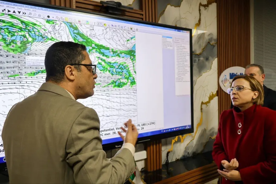 KRICO signifie installer une cellule pour surveiller et suivre les fluctuations météorologiques