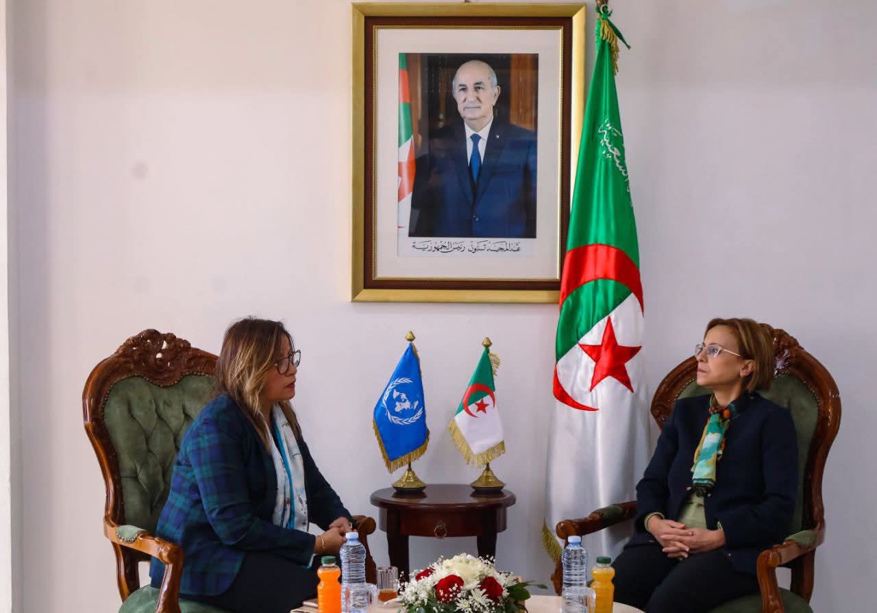 Kiriko reçoit le chef du bureau du Fonds des Nations Unies pour la population en Algérie