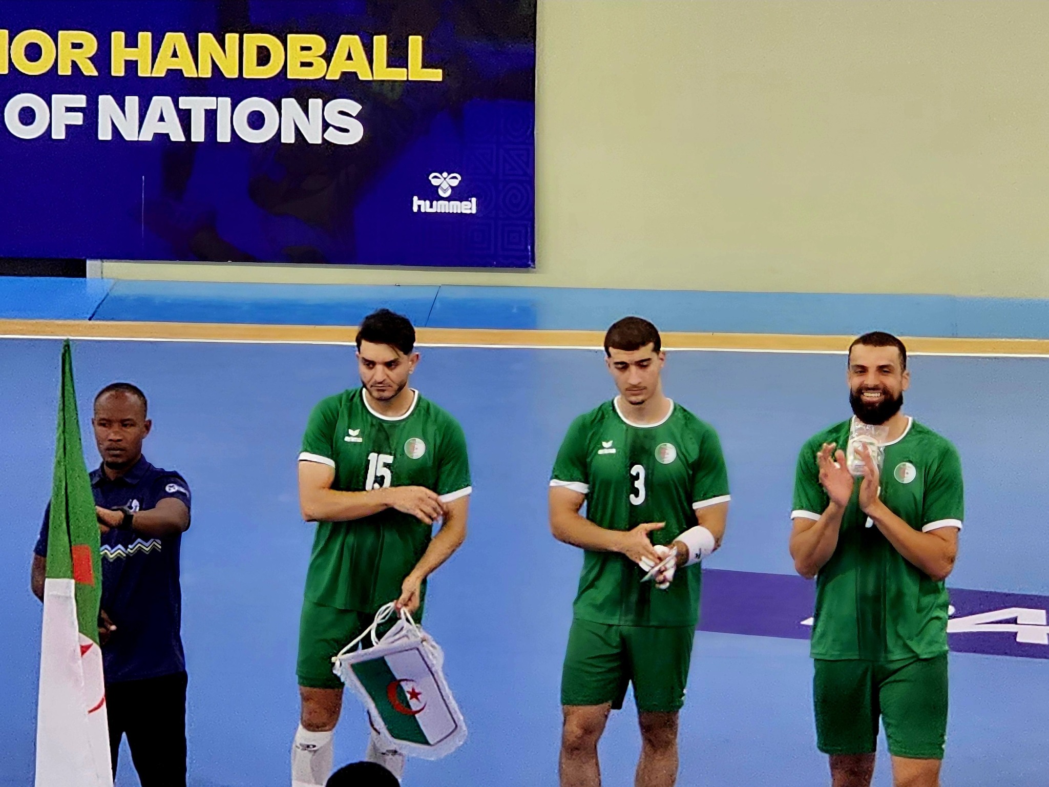 L'équipe de handball atteint le carré d'or