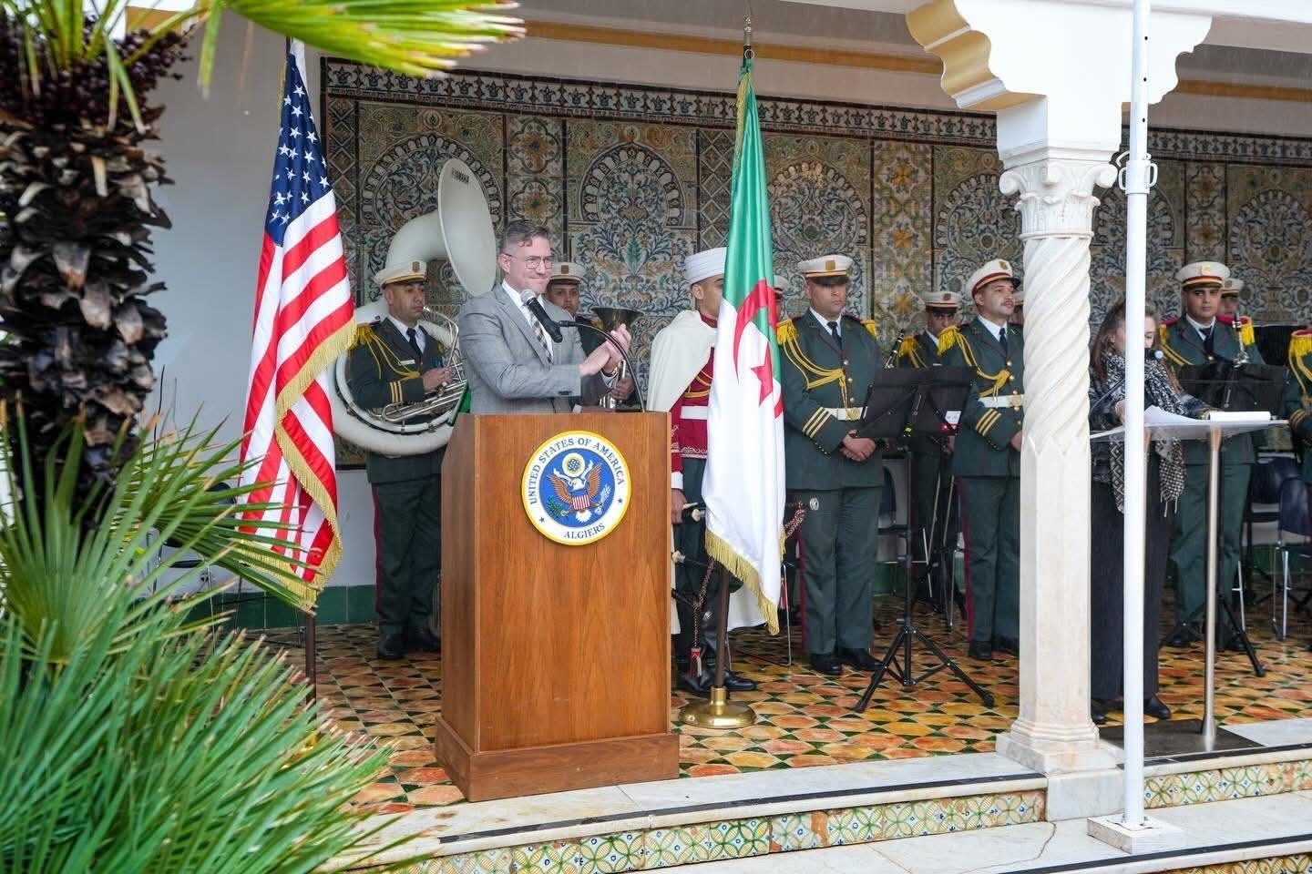 Manifestations et entraînements militaires conjoints entre l'Algérie et les États-Unis