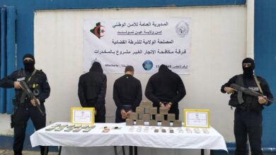 Renversement d'un réseau organisé de trafic de drogue à Ain Temouchent... Détails