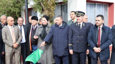 Saeed supervise le lancement d'un convoi de solidarité pour les familles sinistrées à Chlef