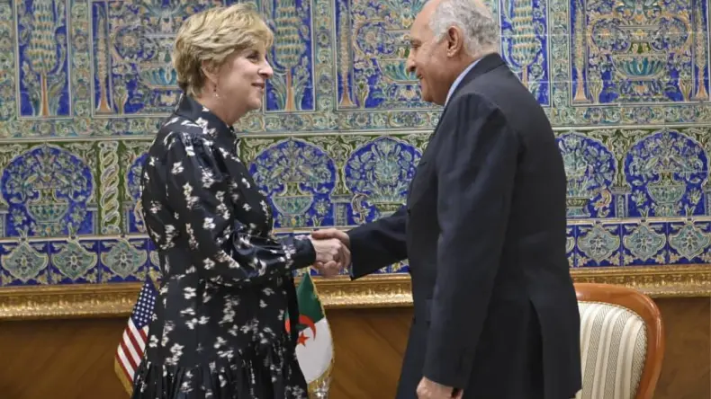 The American Ambassador to Algeria pays a farewell visit to Minister Attaf - New Algeria