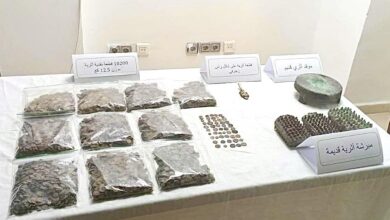 En images : la découverte et la saisie d'un trésor monétaire datant de l'époque romaine