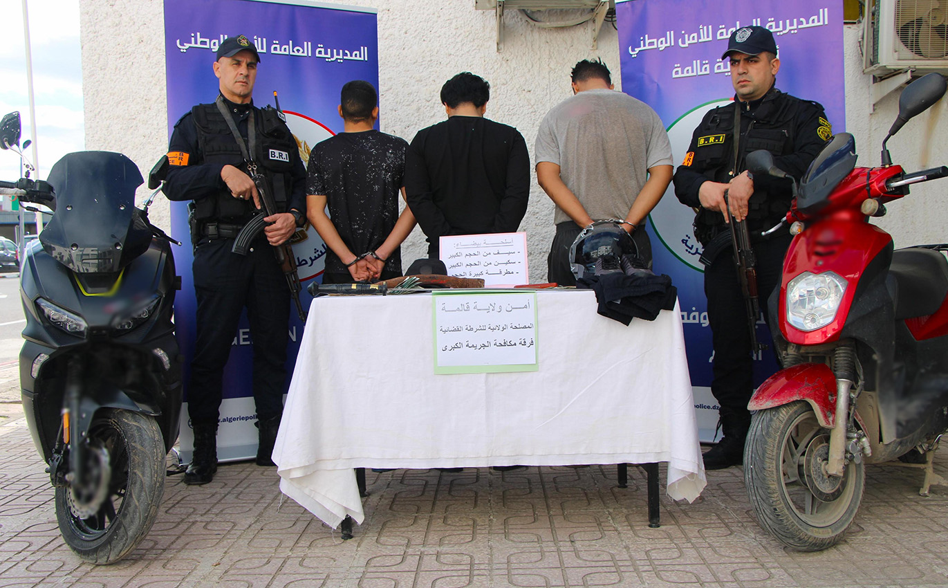 3 personnes ont été arrêtées pour avoir cambriolé des bijouteries à Qalma