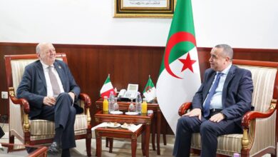 Algérie-Italie : discuter des moyens de renforcer la coopération environnementale et la sécurité énergétique