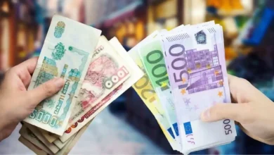 Ce sont les taux de change de l’euro contre le dinar sur le marché parallèle !