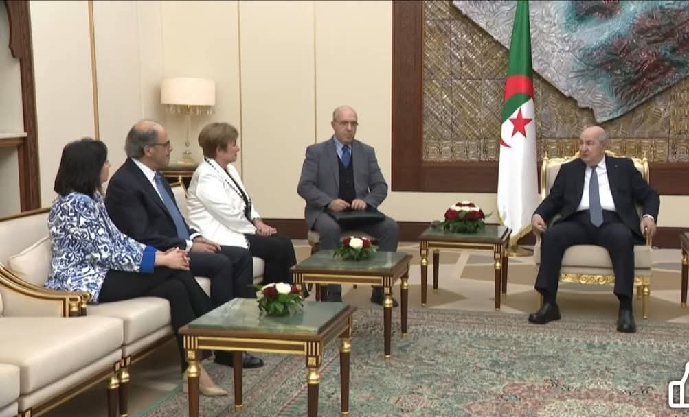 Le Président de la République reçoit le Directeur Général du Fonds Monétaire International