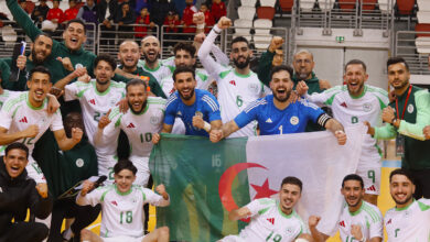 Qualification historique pour l'équipe nationale algérienne à l'intérieur de la salle