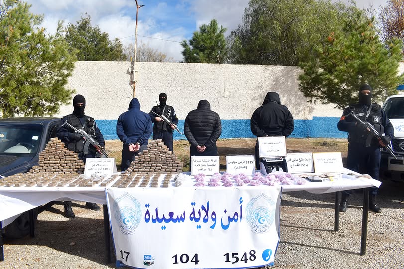 Saeeda.. un réseau criminel a été démantelé et environ 28 kg de kif ont été saisis