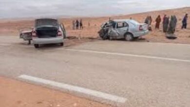 Timimoun.. 6 blessés dans une collision entre deux voitures