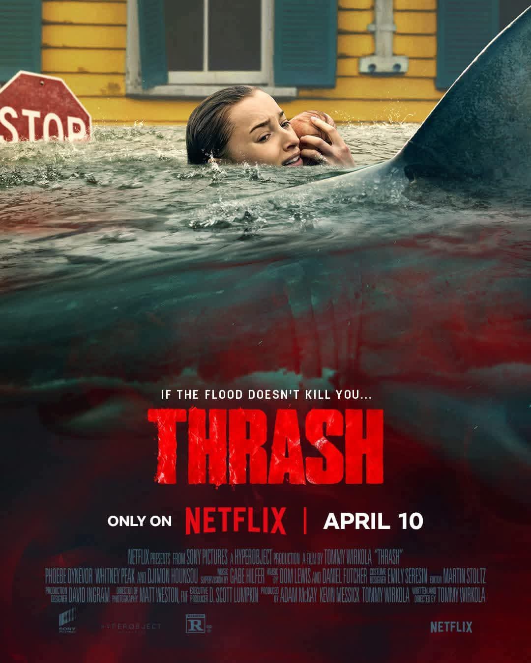 Sur "Netflix"...c'est la date de sortie du film d'horreur tant attendu "Thrash"